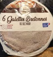 Mängden socker i 6 galettes bretonnes