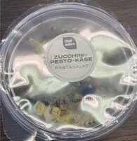 Mängden socker i Zucchini-Pesto-Käse Pastasalat