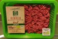 Mängden socker i Rinder-Hackfleisch