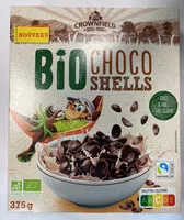 Mängden socker i Choco shells bio