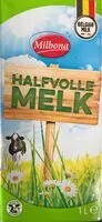 Mängden socker i Halfvolle melk