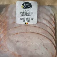 Mängden socker i Filet de dinde cuit Saint alby