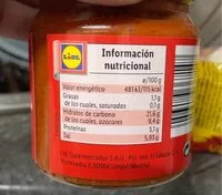Mängden socker i Rote Currypaste