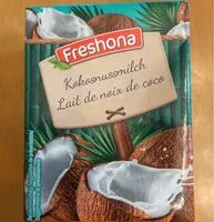 Mängden socker i Kokosnussmilch klein