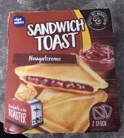 Mängden socker i Sandwich Toast Nougatcreme