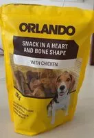 Mängden socker i Snack in a heart and bone shape