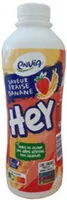 Mängden socker i HEY - Yaourt à boire fraise banane