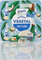 Mängden socker i Dessert végétal nature au lait de coco