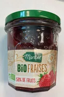 Mängden socker i Préparation de fraise bio