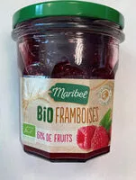 Mängden socker i Préparation de framboise bio