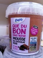 Mängden socker i Mousse au chocolat noir