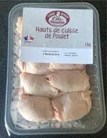 Mängden socker i Hauts de cuisse de poulet