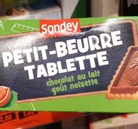 Mängden socker i Petit beurre  tablette