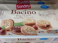 Mängden socker i Biscuits Bacino