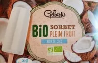 Mängden socker i Sorbet plein fruit coco