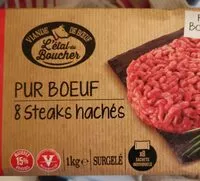 Mängden socker i Pur boeuf