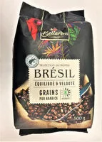 Mängden socker i Café grains pur arabica Brésil