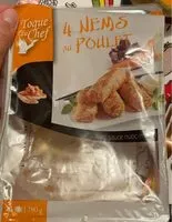 Mängden socker i 4 nems au poulet