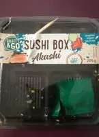 Mängden socker i Sushi box