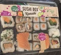 Mängden socker i Sushi box