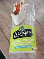 Mängden socker i Wraps chèvre figues