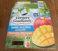 Mängden socker i Pomme mangue avec morceaux