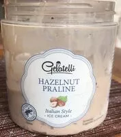 Mängden socker i Hazelnut praline