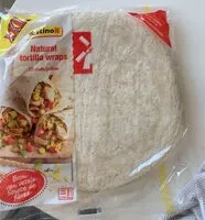 Mängden socker i Natural tortila wraps