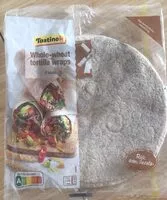 Mängden socker i Whole-wheat tortilla wraps