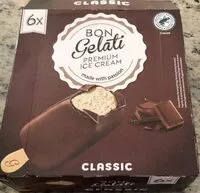 Mängden socker i BON Gelati PREMIUM ICE CREAM CLASSIC