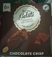 Mängden socker i Bon gelati chocolate crisp