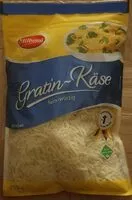 Mängden socker i Käse - Gratinkäse