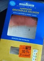 Mängden socker i Marinated Gravadlax Salmon