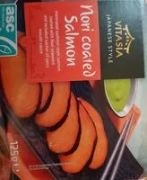 Mängden socker i Nori coated salmon