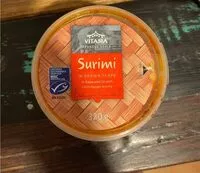Mängden socker i Surimi