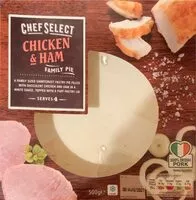 Mängden socker i Chicken & Ham pie