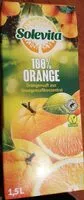 Mängden socker i Solevita 100% Orange