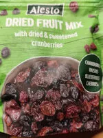 Mängden socker i Alesto dried fruit mix