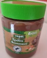 Mängden socker i Vegan praline with hazelnuts