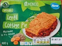 Mängden socker i Vegan Lentil Cottage Pie