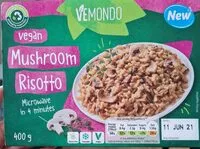 Mängden socker i Vegan Mushroom Risotto