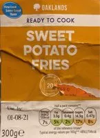 Mängden socker i Sweet potato fries