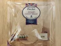 Mängden socker i Roast turkey breast