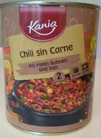Mängden socker i Chili sin Carne