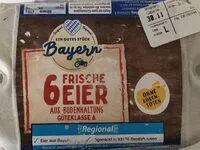 Mängden socker i Eier - Frische Eier aus Bodenhaltung Gr. M