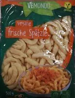 Mängden socker i Frische Spätzle vegan