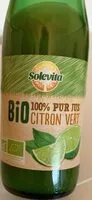Mängden socker i 100% pur jus citron vert Bio