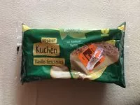 Mängden socker i Veganský koláč s vanilkovou příchutí