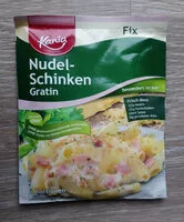 Mängden socker i Nudel-Schinken Gratin