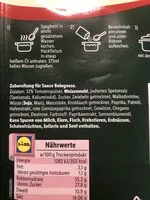 Mängden socker i Bolognese Fix